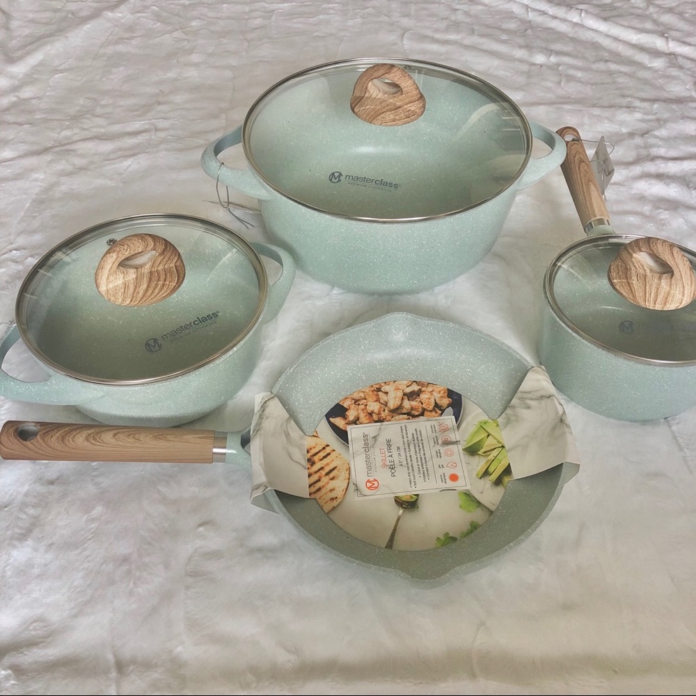 Masterclass 7-pc Speckled Mint Green